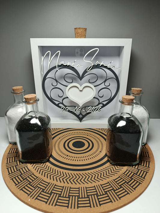 Ritual de arena para boda