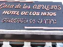 CARTEL EN MADERA DE "BIENVENIDA"