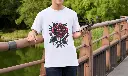 CAMISETA BLOOD ROSE