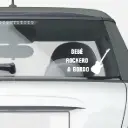 PEGATINA PARA COCHE "BEBÉ ROCKERO A BORDO"