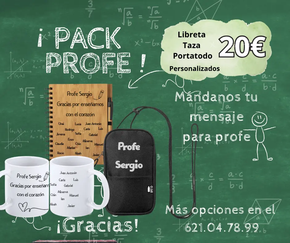 PACK REGALO PROFE 2