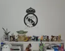 SILUETA ESCUDO REAL MADRID 