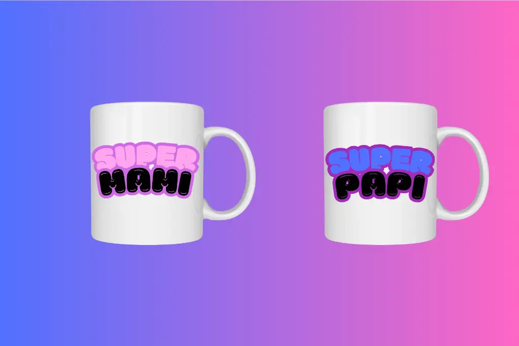TAZA SUPERPAPI O SUPERMAMI