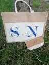 SET BOLSO DE PLAYA Y NECESER 