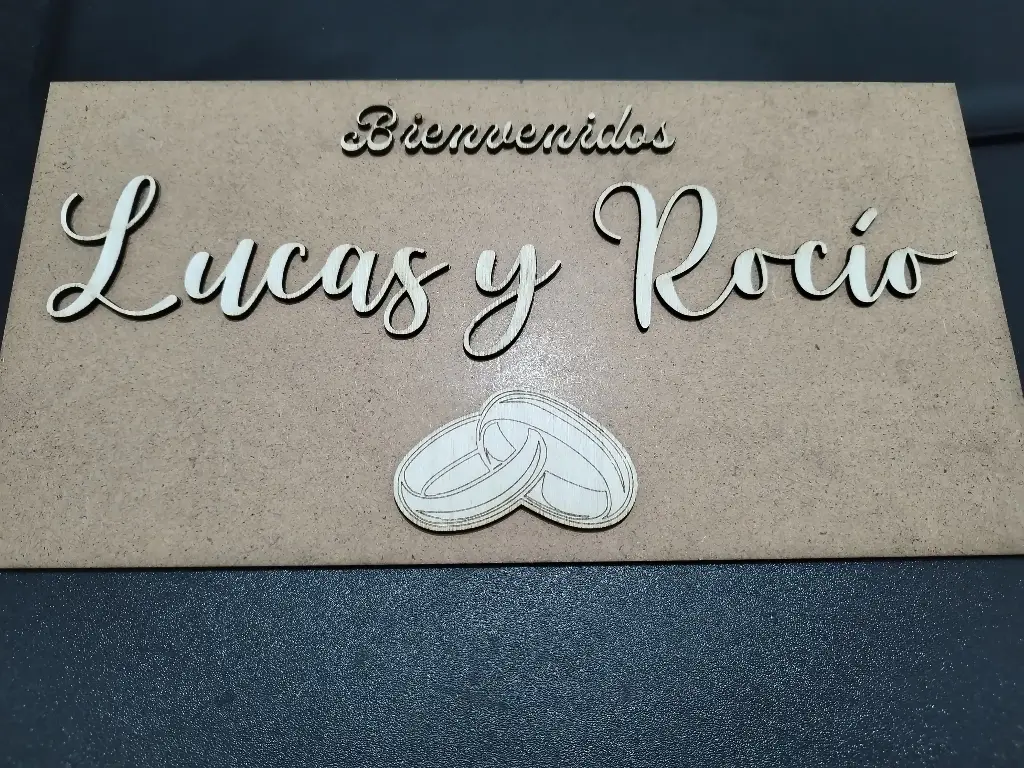 CARTEL BIENVENIDA PARA EVENTO