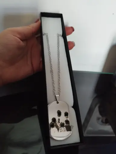 COLGANTE CHAPA MILITAR PERSONALIZADO