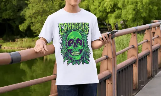 CAMISETA CANNABIS