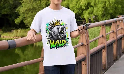 CAMISETA WILD KING