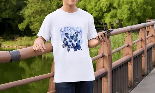 CAMISETA MARIPOSAS