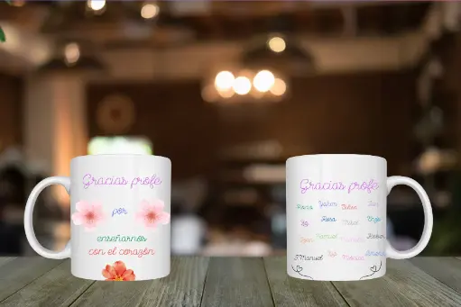 TAZAS PARA PROFES