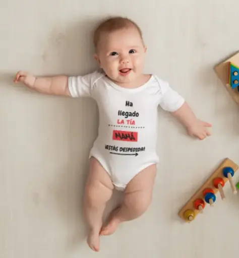 BODY PARA BEBÉ "MAMÁ DESPEDIDA"