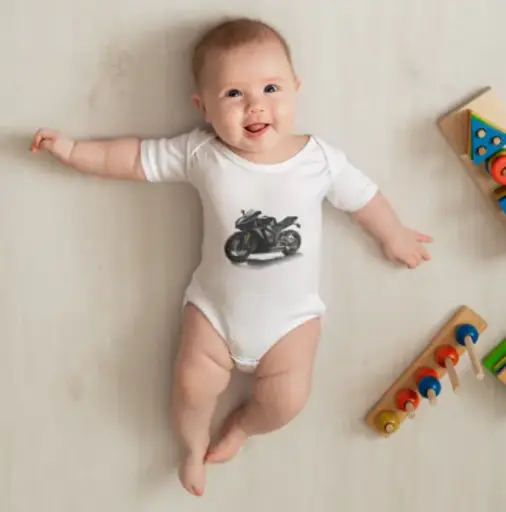 BODY PARA BEBÉ MOTO