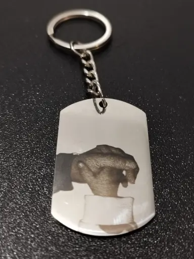 LLAVERO CHAPA MILITAR PERSONALIZADO