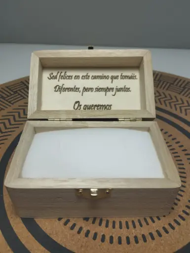 CAJA PARA ANILLOS