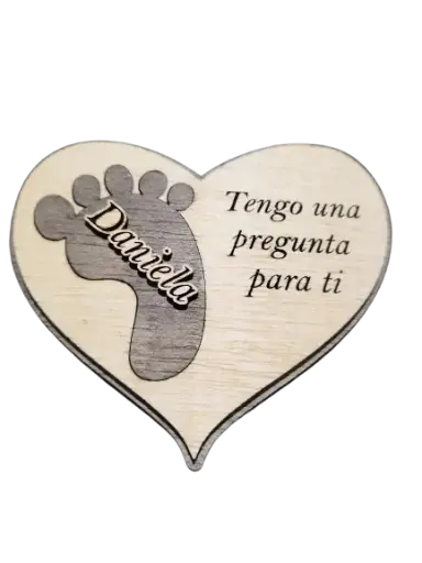 [001025] CORAZÓN PETICIÓN PADRINO/MADRINA